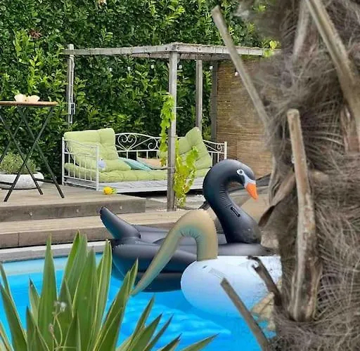 With Private Pool & Jacuzzi Daire Velddriel